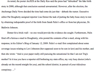 Illustration for article titled Did Sarah Palin Carry Out the Biggest Hoax in American Political History?